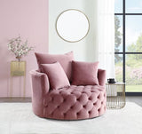 Zunyas Swivel Barrel Chair