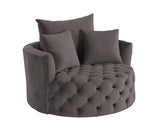 Zunyas Swivel Barrel Chair