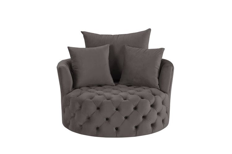 Zunyas Swivel Barrel Chair