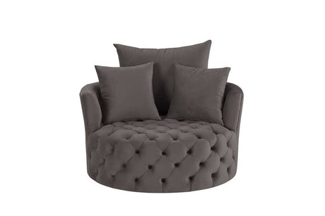 Zunyas Swivel Barrel Chair