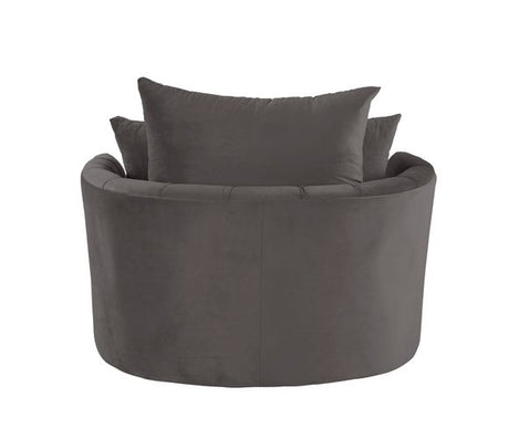 Zunyas Swivel Barrel Chair