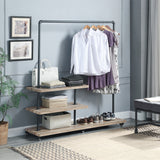 Brantley Industrial Pipe Tables, Shelves & Serving Cart