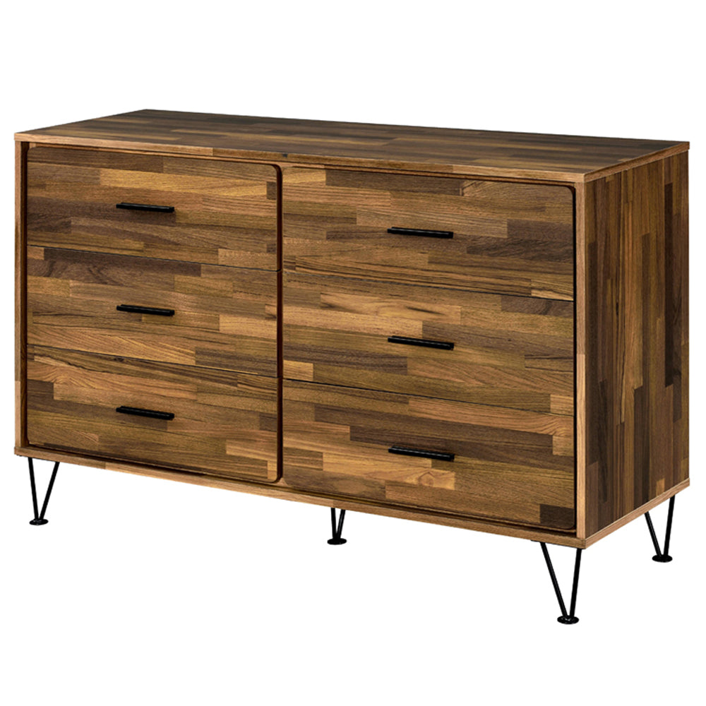 Hestia Mid-Century 6-Drawer Dresser