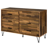Hestia Mid-Century 6-Drawer Dresser