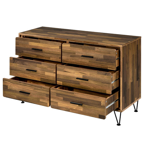 Hestia Mid-Century 6-Drawer Dresser