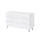Perse Queen Storage Bed & Dresser