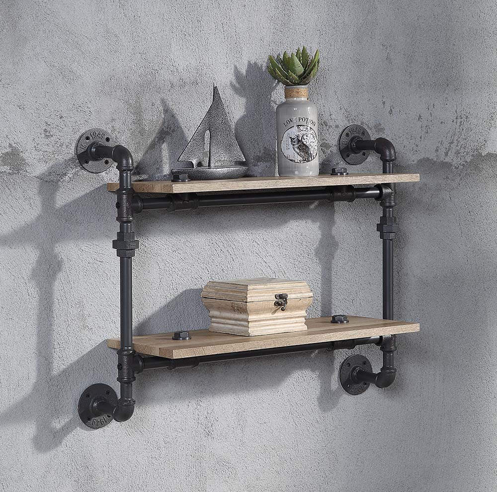Brantley Industrial Pipe Tables, Shelves & Serving Cart