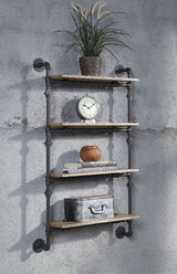 Brantley Industrial Pipe Tables, Shelves & Serving Cart