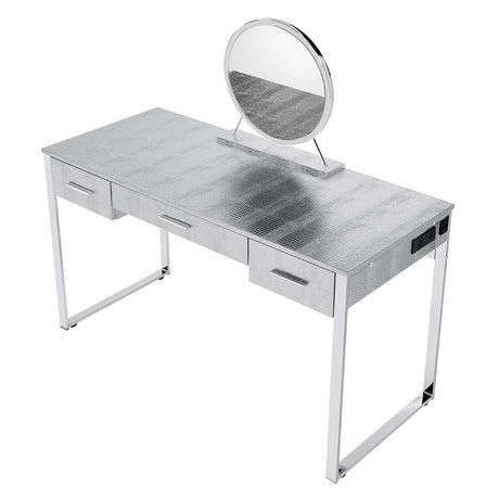 Myles Glam Vanity, Dresser & Jewelry Armoire