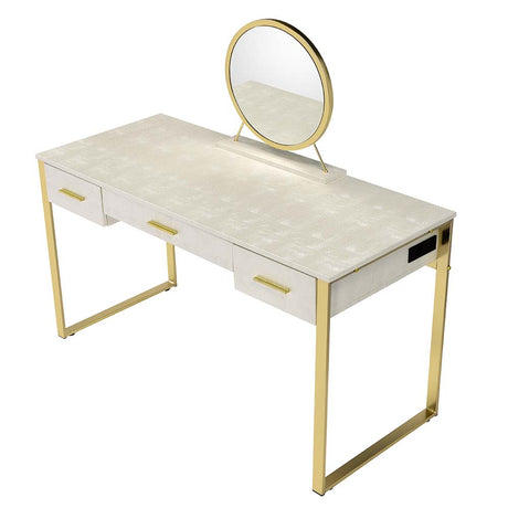 Myles Glam Vanity, Dresser & Jewelry Armoire