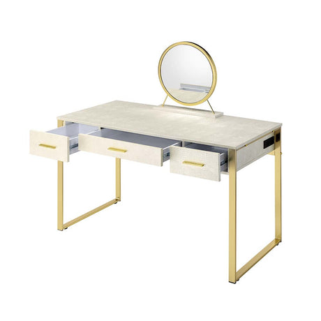 Myles Glam Vanity, Dresser & Jewelry Armoire