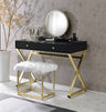 Adao Vanity Mirror & Stool Set