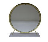 Adao Vanity Mirror & Stool Set