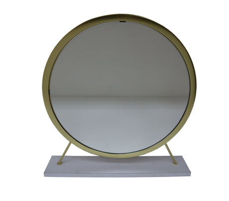 Adao Vanity Mirror & Stool Set
