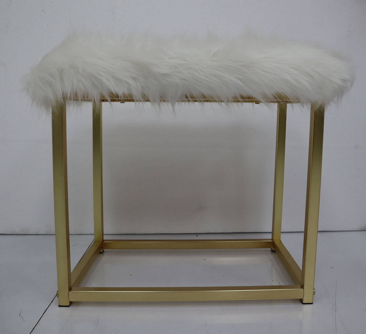 Adao Vanity Mirror & Stool Set