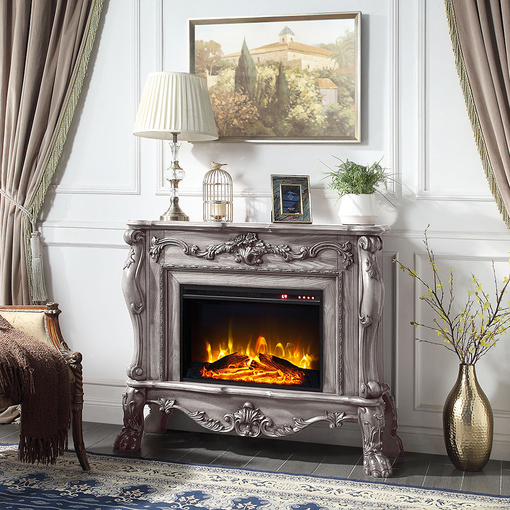 Dresden Traditional Entertainment Center, TV Stand & Electric Fireplace