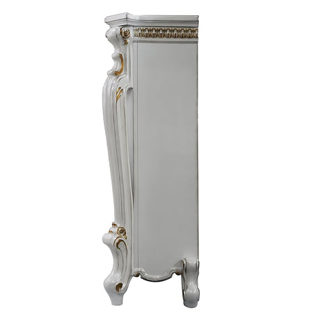 Picardy Entertainment Center, Fireplace, Mirror & Bench