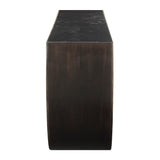 Maceo Half-Moon Console Table