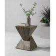 Zahi Eco-Friendly Concrete Accent Table