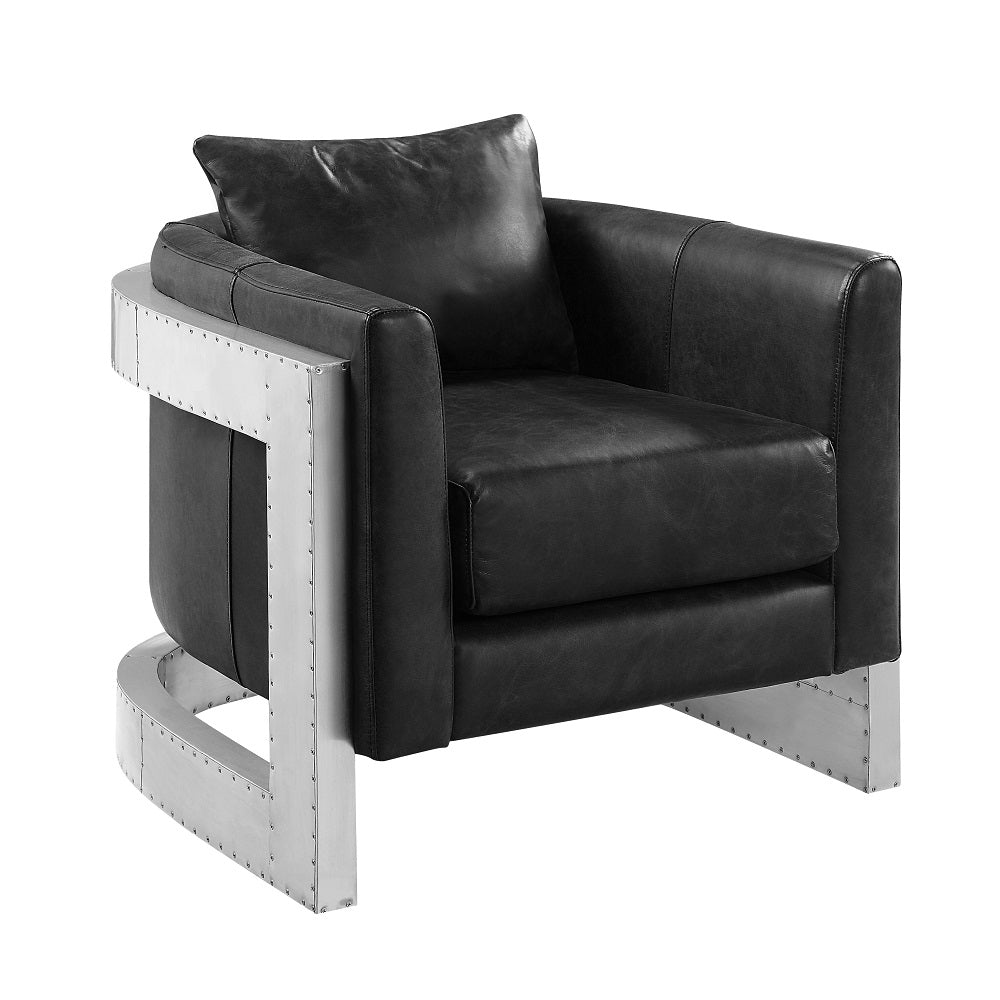 Betla Industrial Accent Chair