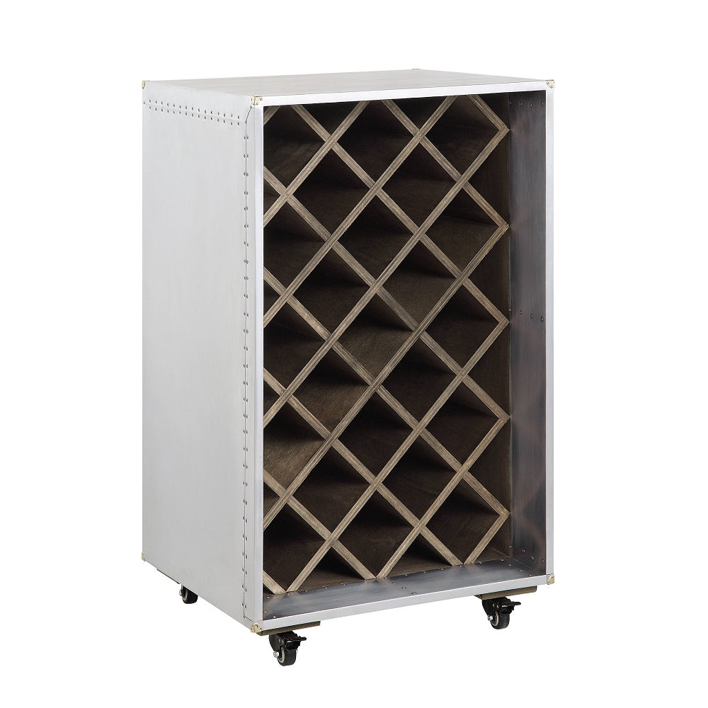 Raini Rolling Wine Cabinet