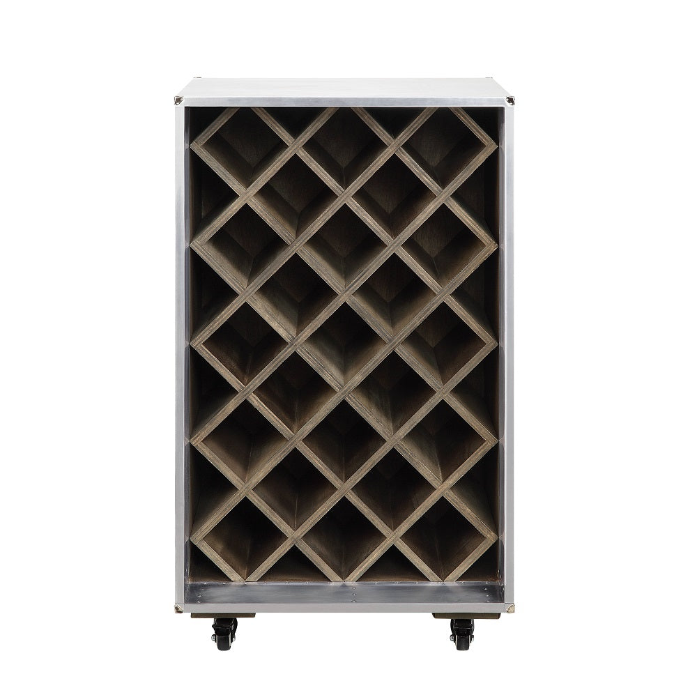 Raini Rolling Wine Cabinet