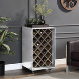 Raini Rolling Wine Cabinet