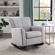 Denzell Upholstered Rocking Chair