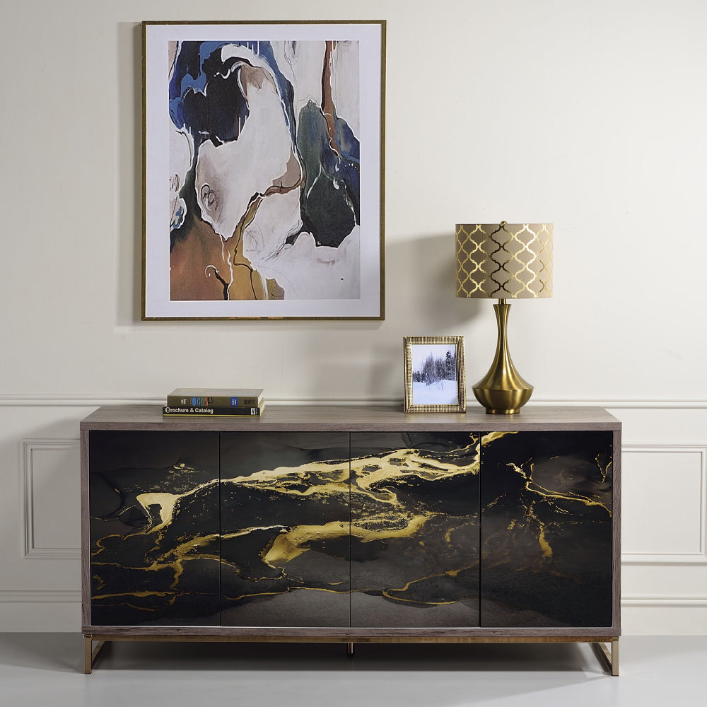 Payo 4-Door Console Cabinet