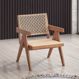 Velentina Rattan Accent Chair & End Table