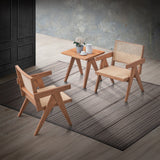 Velentina Rattan Accent Chair & End Table