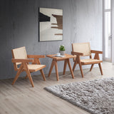 Velentina Rattan Accent Chair & End Table