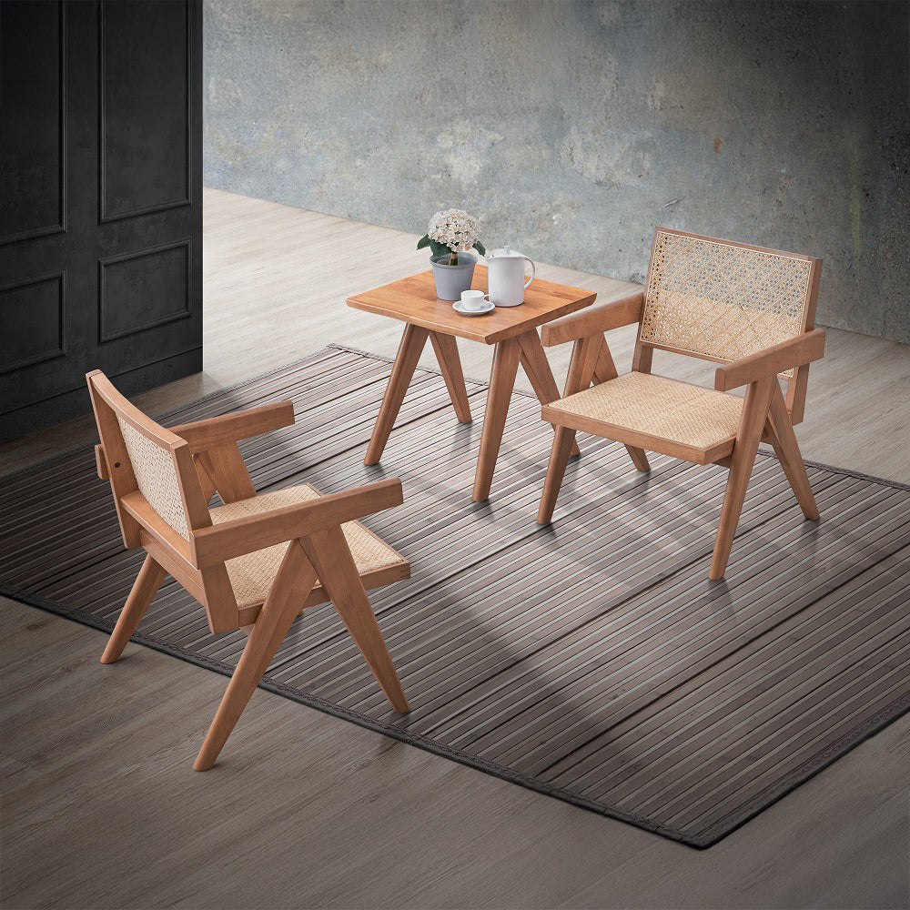 Velentina Rattan Accent Chair & End Table