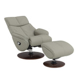 Kandoro Swivel Accent Chair & Ottoman