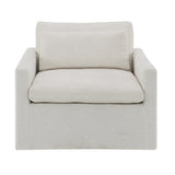 Naveen Swivel Accent Chair with Pillow