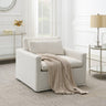 Naveen Swivel Accent Chair with Pillow