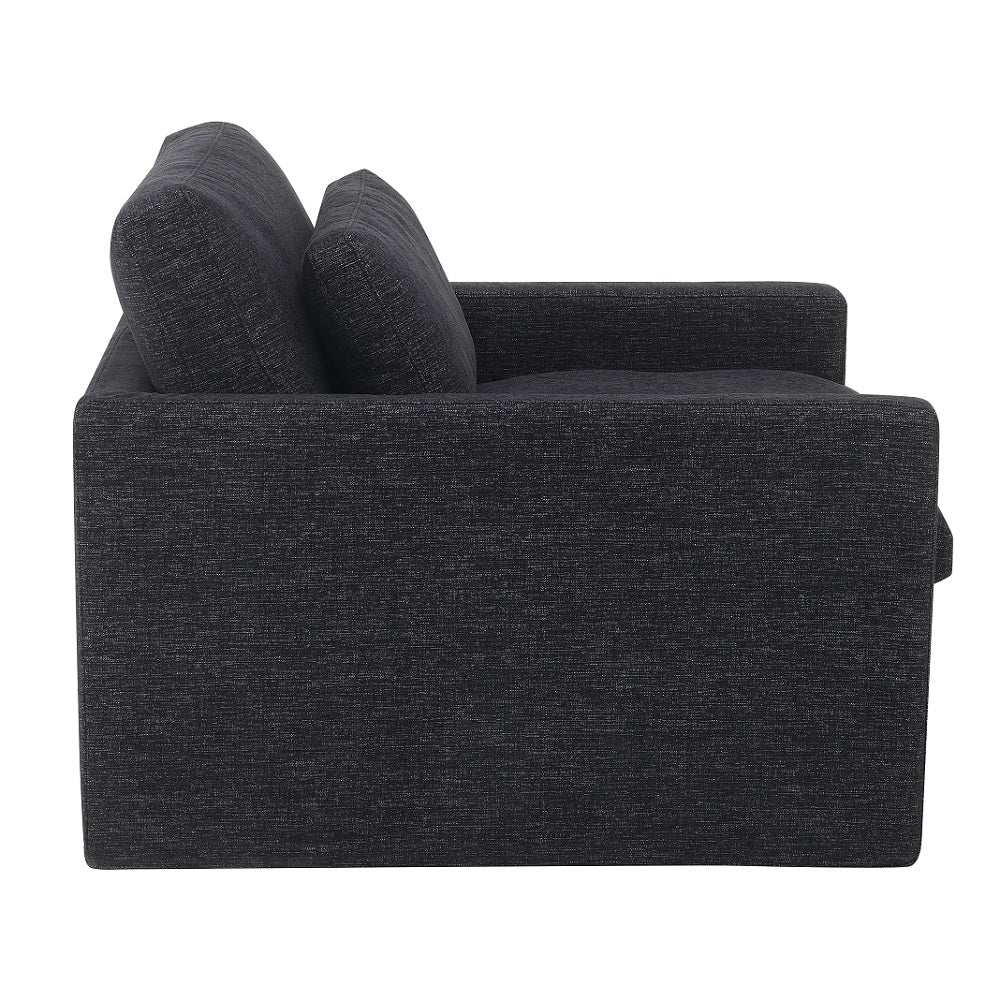 Naveen Swivel Accent Chair with Pillow