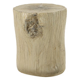 Gene Faux Concrete Accent Table
