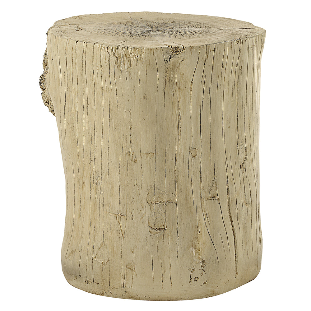 Gene Faux Concrete Accent Table