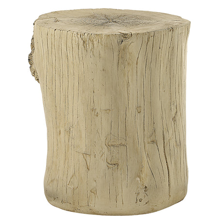 Gene Faux Concrete Accent Table