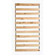 Becky Pine Wood Bed Slat Kit - Plank-Style Mattress Support in Mahogany for Twin or Full Beds - am-sl109-t-1
