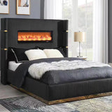 Raul Velvet Bed