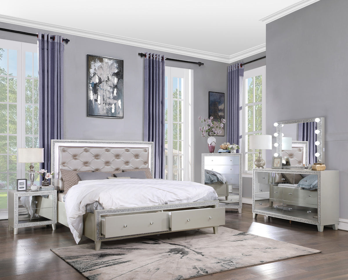 Sliverfluff Glam Bedroom Collection
