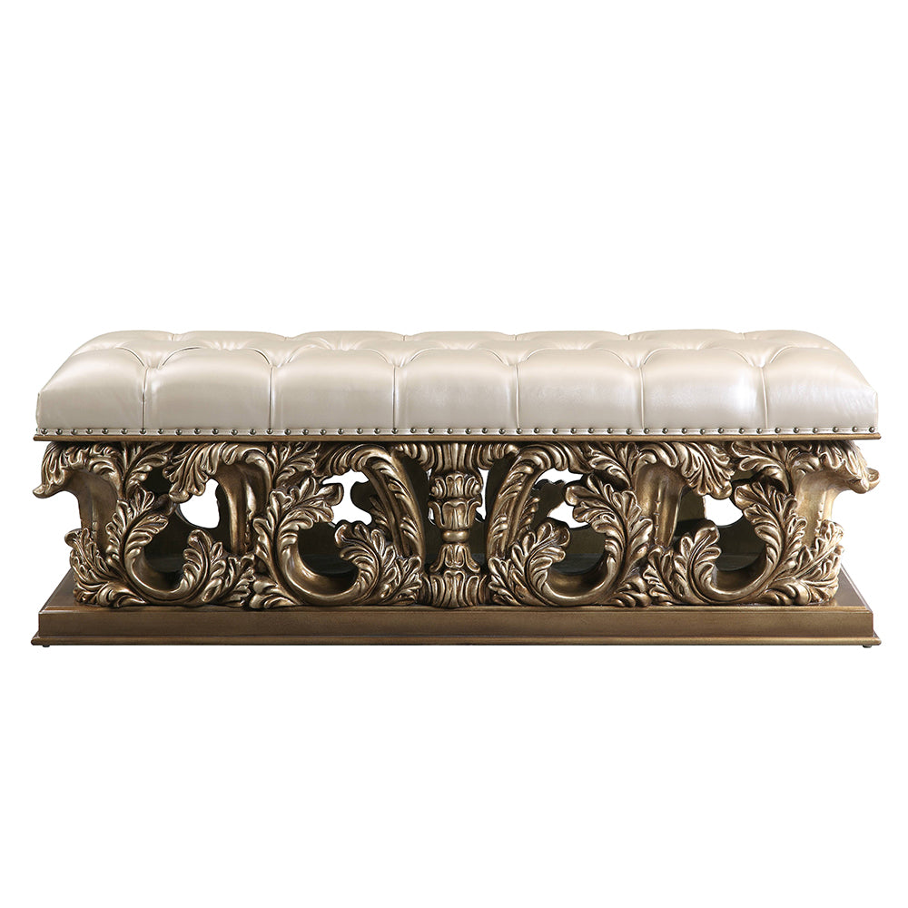 Constantine Baroque Mirror & Bench