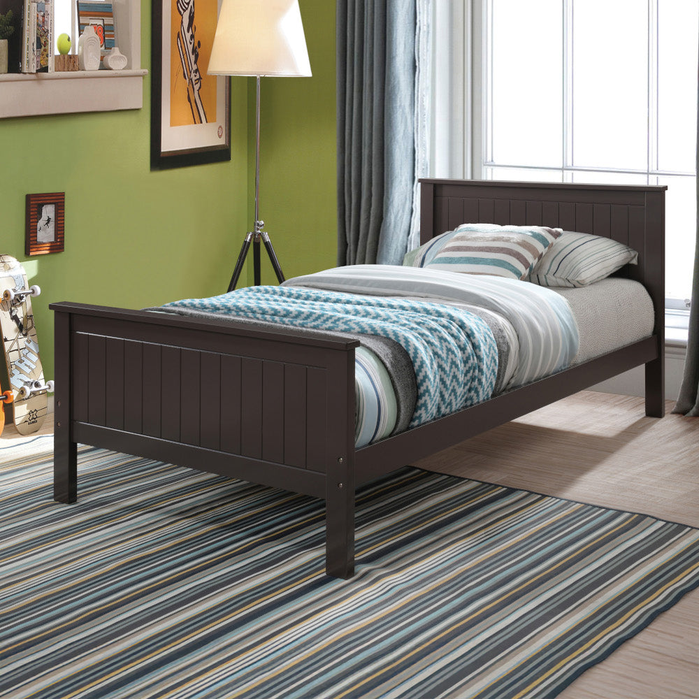 Bungalow Beadboard Twin Panel Bed