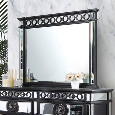 Varian II Mirror & Tufted Bench