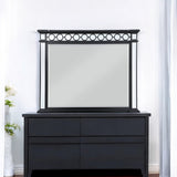 Varian II Mirror & Tufted Bench