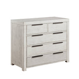 Celerina Queen Loft Bed & 5-Drawer Chest