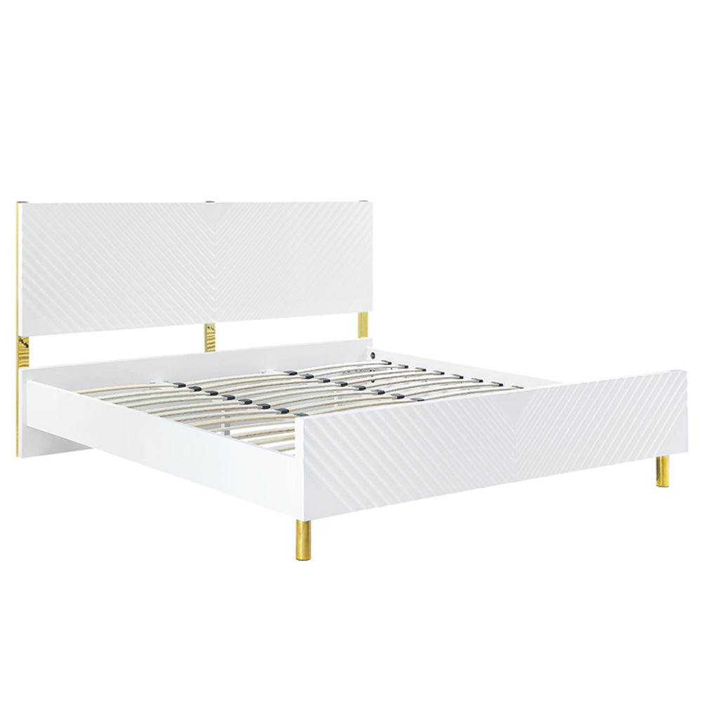 Gaines High Gloss Bedroom Collection
