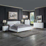 Gaines High Gloss Bedroom Collection